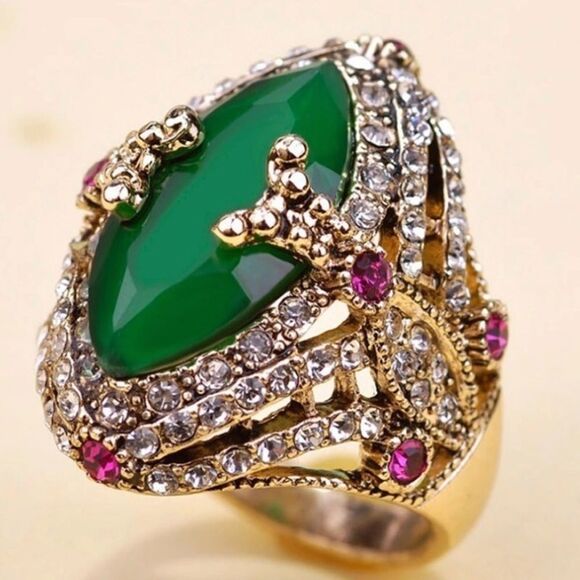 Vazira Queen Jewelry - VQ Vintage Turkish Ring